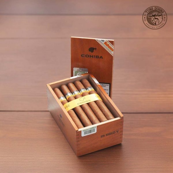 Lý do xì gà Cohiba Siglo V Hộp 25 điếu được yêu thích