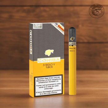 Xì gà Cohiba Siglo V Tubos - hộp 3 điếu