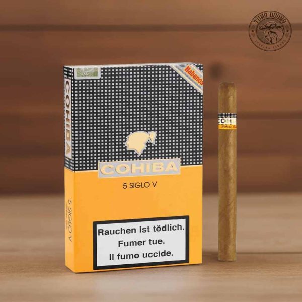 Đặc điểm nổi bật của xì gà Cohiba Siglo V 5 điếu