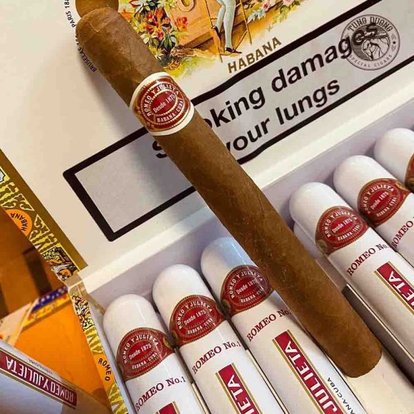 Giới thiệu về xì gà Romeo Y Julieta No.1 Tubos - hộp 25 điếu 