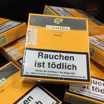 Giới thiệu xì gà Cohiba Club 20 - hộp 20 điếu