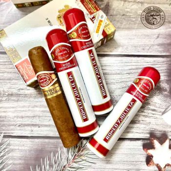 Giới thiệu về xì gà Romeo Y Julieta Wide Churchills Tubos - hộp 3 điếu