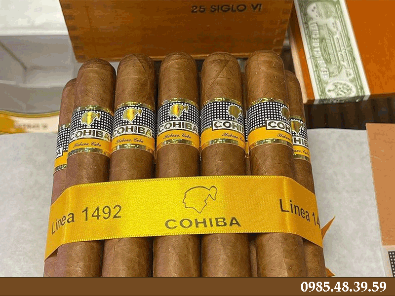 Giá xì gà Cohiba Siglo 6 hộp 25 điếu