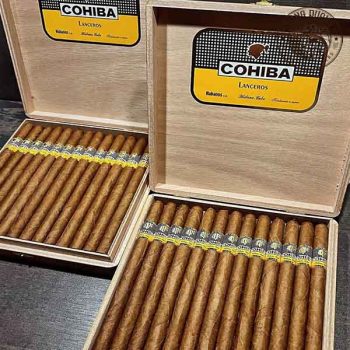 Xì gà Cohiba Lanceros - hộp 25 điếu hàng chính hãng