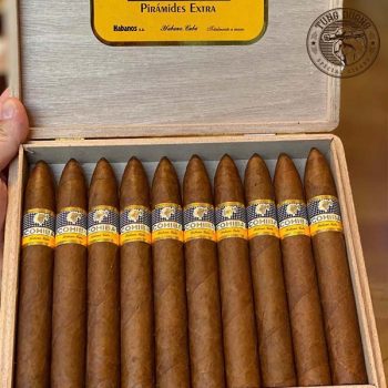 Xì gà Cohiba Piramides Extra - hộp 10 điếu chính hãng