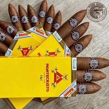 Trải nghiệm hương vị ấn tượng của xì gà Montecristo No2 - hộp 3 điếu