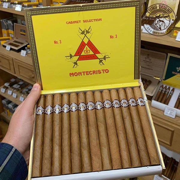 Hương vị hút ấn tượng của xì gà Montecristo No3