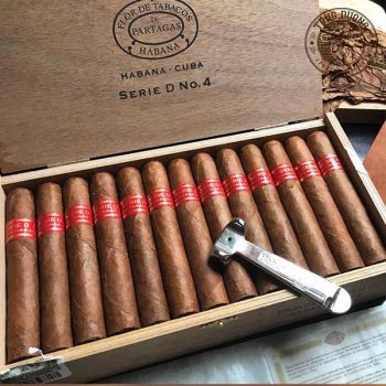 Xì gà Partagas Serie D No.4 - hộp 25 điếu hàng chính hãng giá tốt