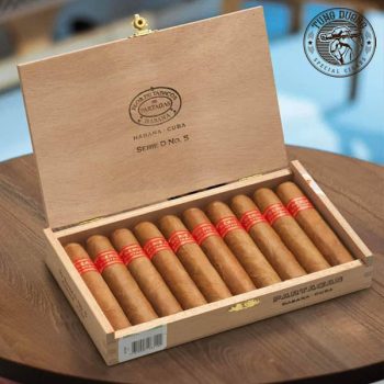 Hương vị của xì gà Partagas Serie D No.5 - hộp 10 điếu