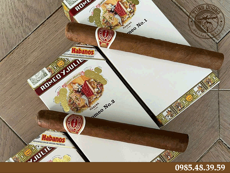 Giá bán các loại xì gà Romeo Y Julieta hộp 3 điếu