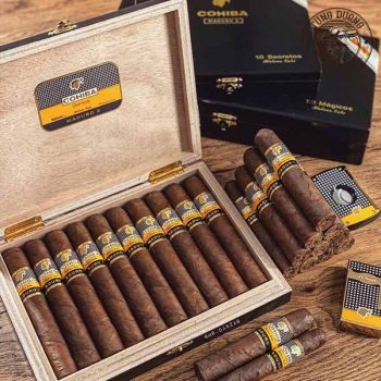 Xì gà Cohiba Maduro 5 Genios - hộp 10 điếu chính hãng giá tốt