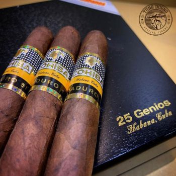 Xì gà Cohiba Maduro 5 Genios - hộp 25 điếu chính hãng giá tốt