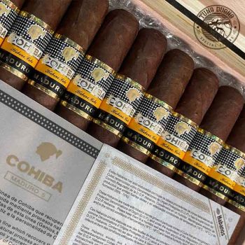 Xì gà Cohiba Maduro 5 Genios - hộp 25 điếu chính hãng