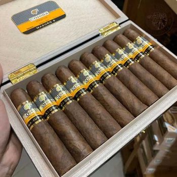 Xì gà Cohiba Maduro 5 Magicos - hộp 10 điếu chính hãng