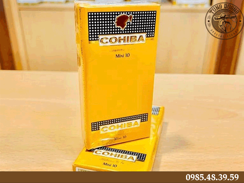 Xì gà Cohiba mini - hộp 10 điếu chính hãng