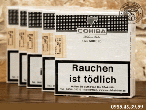 Xì gà Cohiba White Club 20 giá tốt