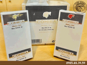 Xì gà Cohiba White mini - hộp 10 điếu giá rẻ