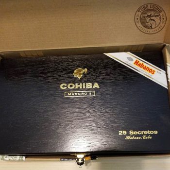 Xì gà Cohiba Maduro 5 Secretos - hộp 25 điếu chính hãng giá tốt